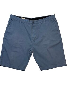 Volcom Vmonty Men’s Blue Chino Shorts Size 40